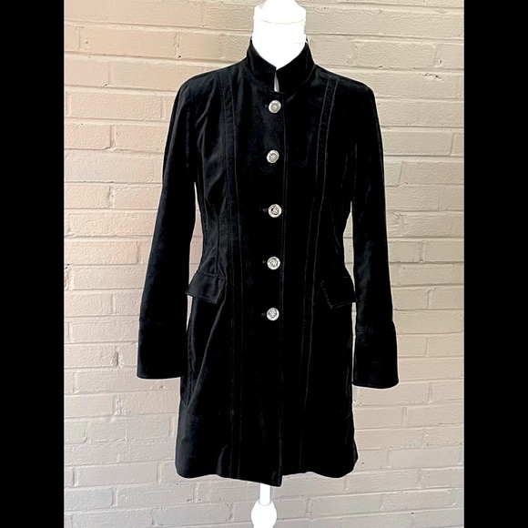 Chico’s black velvet jacket 4 - Picture 6 of 14